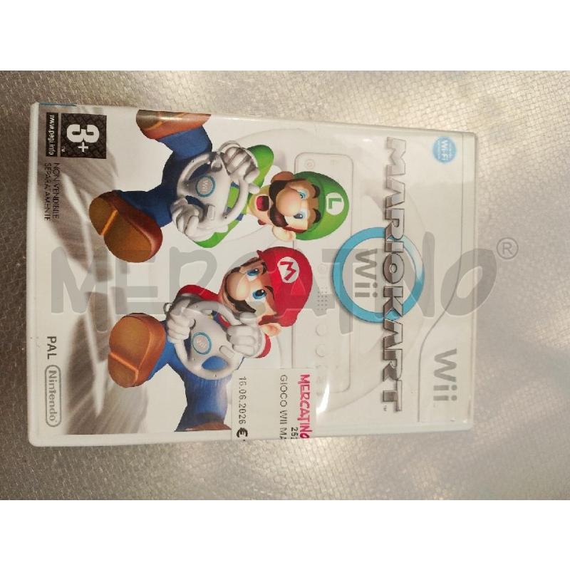 GIOCO WII MARIO KART | Mercatino dell'Usato San giovanni teatino 1