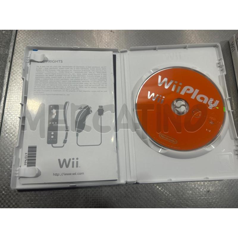 GIOCO WII PLAY | Mercatino dell'Usato San giovanni teatino 2