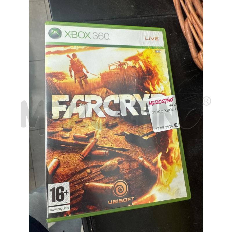 GIOCO XBOX FARCRY2 | Mercatino dell'Usato San giovanni teatino 1