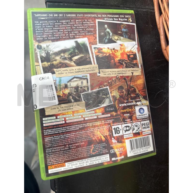 GIOCO XBOX FARCRY2 | Mercatino dell'Usato San giovanni teatino 2