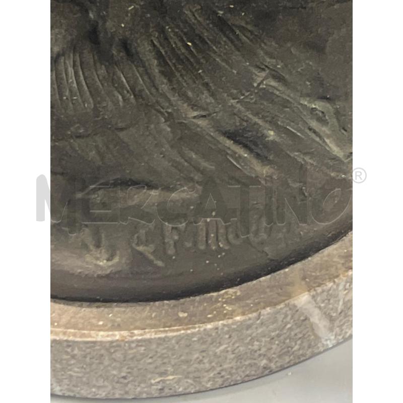 GIOVANE PASTORELLA H. F. MOUREAU STATUA VECCHIA METALLO  | Mercatino dell'Usato San giovanni teatino 2