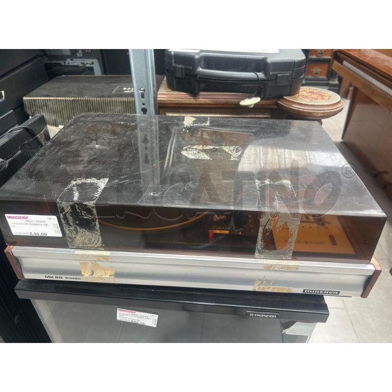 GIRADISCHI MINERVA MK20 | Mercatino dell'Usato San giovanni teatino 1
