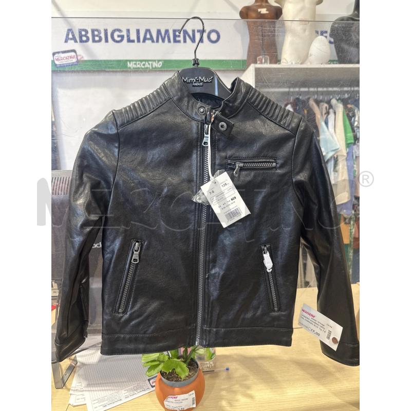 GIUBBINO BAMBINO ORIGINAL MARINES ECOPELLE NERO | Mercatino dell'Usato San giovanni teatino 1