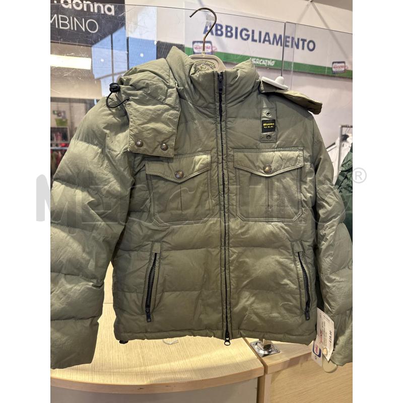 GIUBBINO BAMBINO VERDE BLAUER TG.8A | Mercatino dell'Usato San giovanni teatino 1