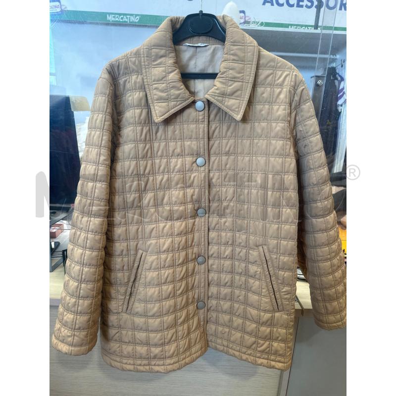 GIUBBINO DONNA BEIGE TRAPUNTATO MADE IN ITALY | Mercatino dell'Usato San giovanni teatino 1