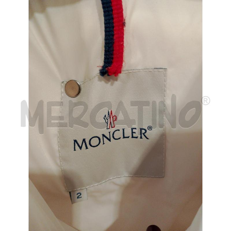 GIUBBINO DONNA MONCLER BIANCO | Mercatino dell'Usato San giovanni teatino 2