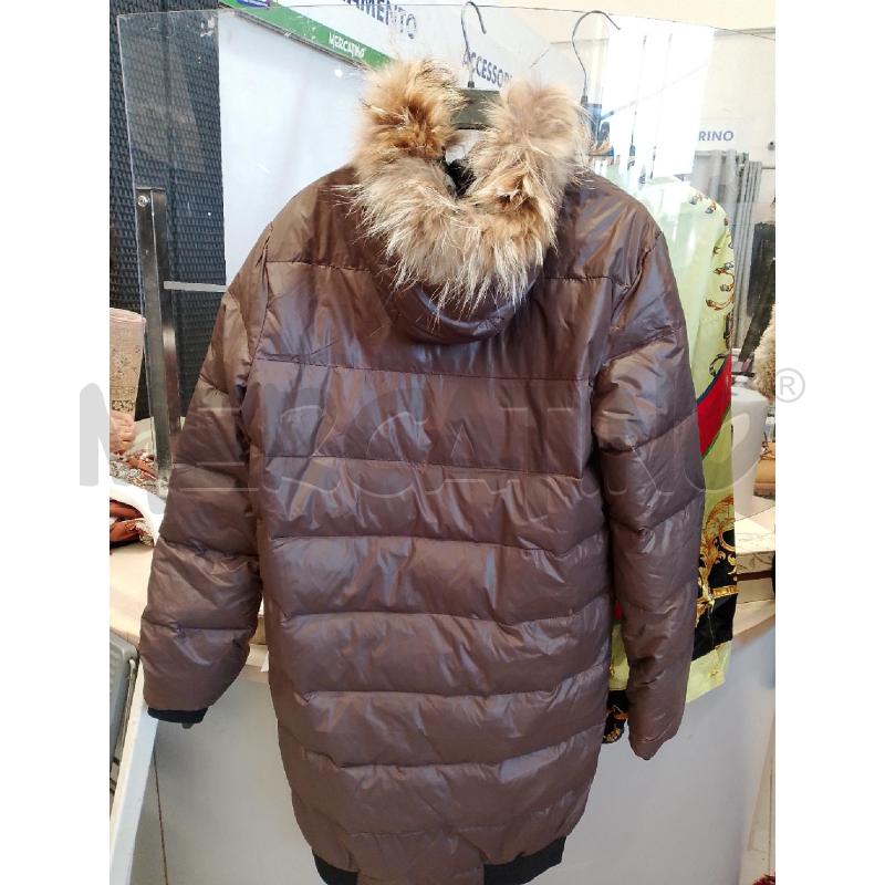 GIUBBINO DONNA MONCLER MARRONE  | Mercatino dell'Usato San giovanni teatino 2