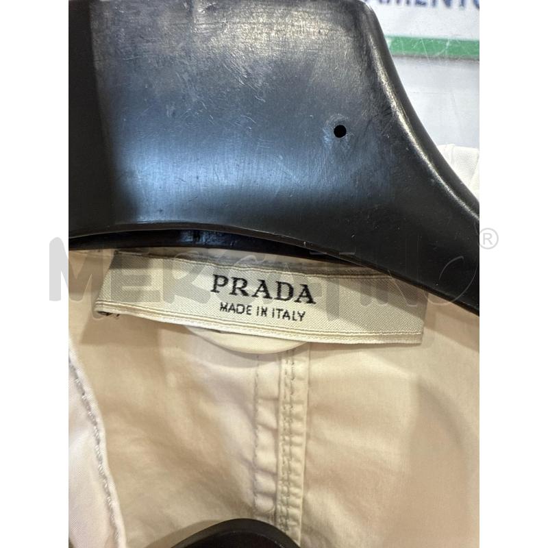 GIUBBINO DONNA PRADA BIANCO LEGGERO  | Mercatino dell'Usato San giovanni teatino 3