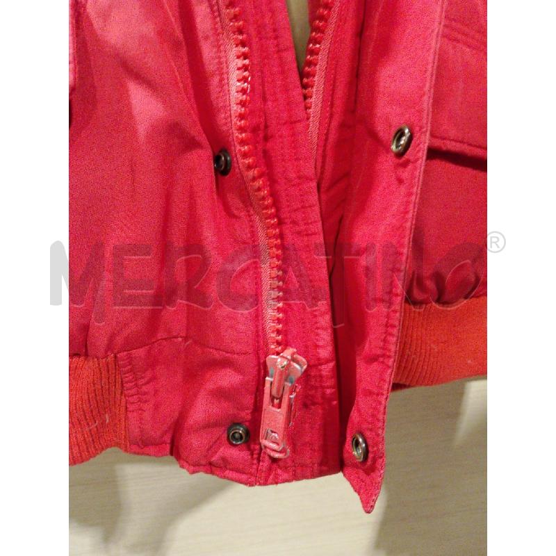 GIUBBINO DONNA WOOLRICH ROSSO COLLO PELO  | Mercatino dell'Usato San giovanni teatino 5