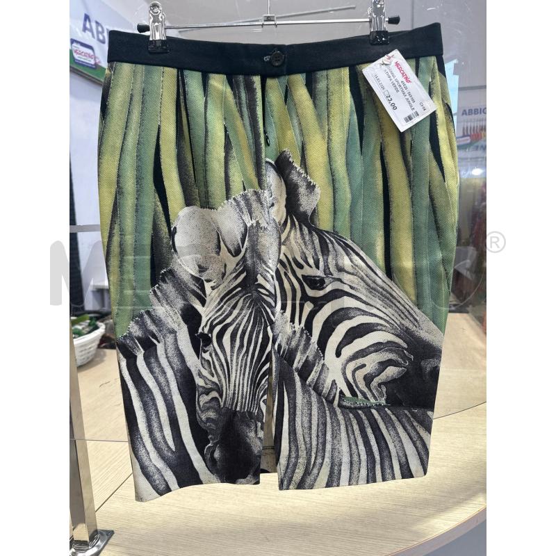GONNA SPORTMAX JUNGLE STMPA VERDE  | Mercatino dell'Usato San giovanni teatino 1