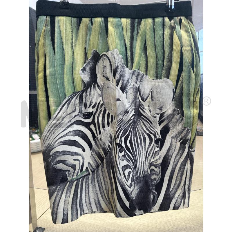 GONNA SPORTMAX JUNGLE STMPA VERDE  | Mercatino dell'Usato San giovanni teatino 3