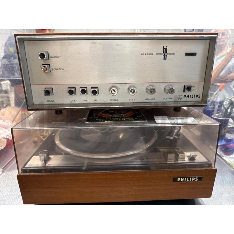 IMPIANTO AUDIO GIRADISCHI PHILIPS | Mercatino dell'Usato San giovanni teatino 4