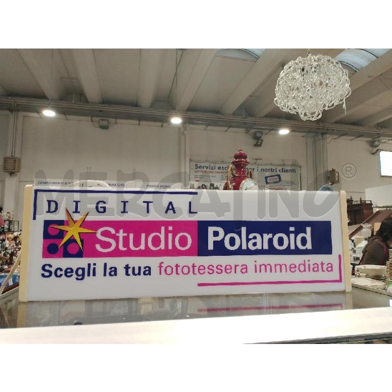 INSEGNA LUMINOSA STUDIO POLAROID  | Mercatino dell'Usato San giovanni teatino 3