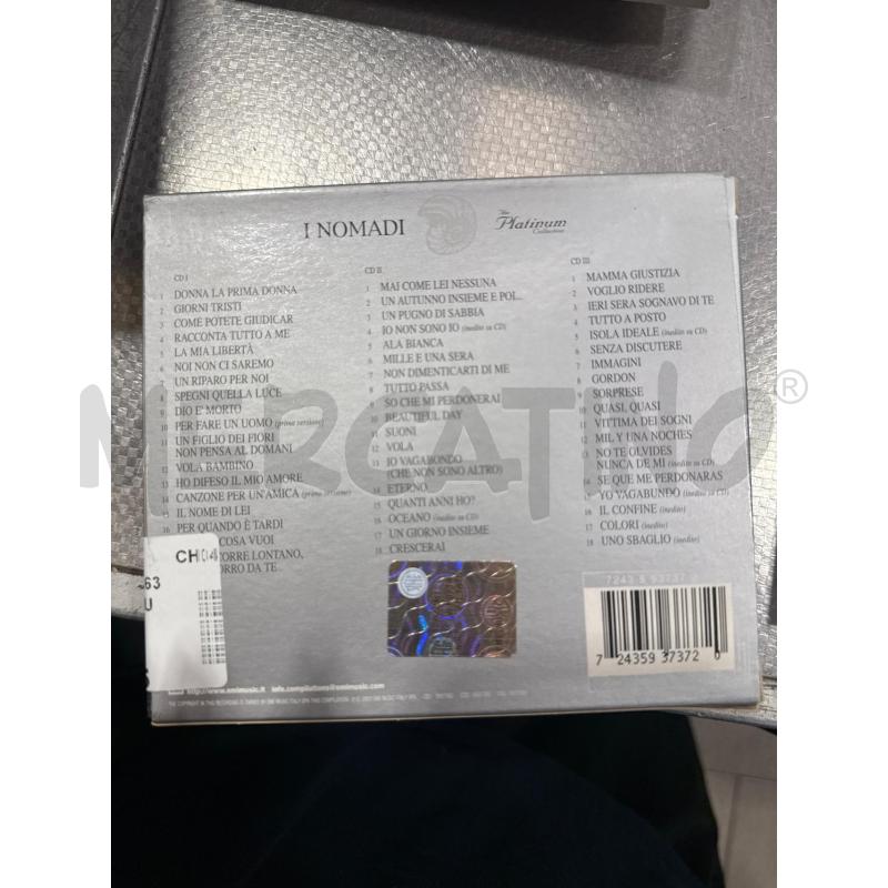 I NOMADI 3 CD PLATINUM  | Mercatino dell'Usato San giovanni teatino 2