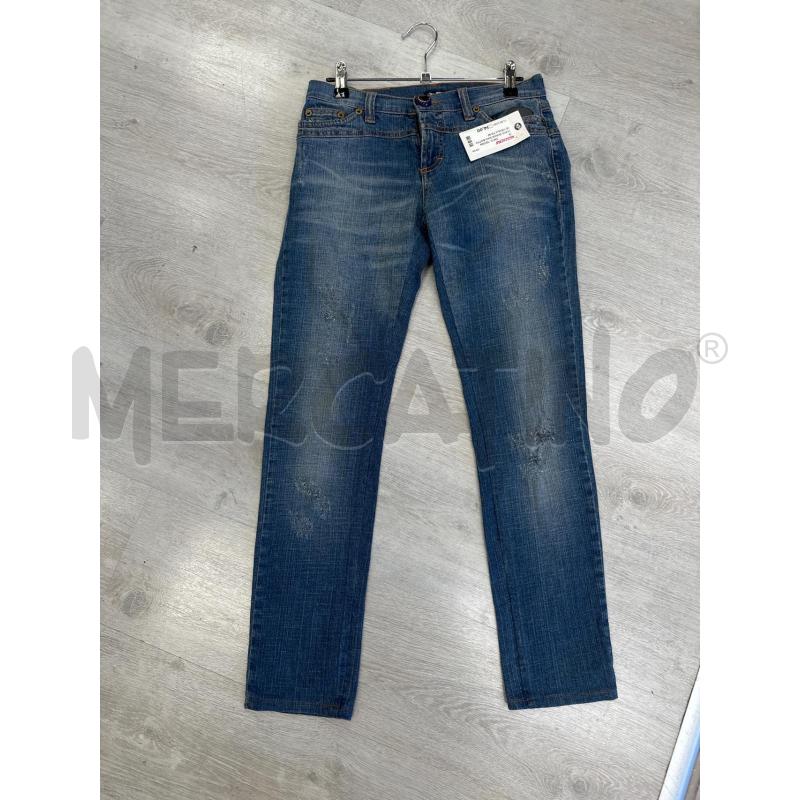 JEANS DONNA D&G BOTTONE VI0OLA TG 40 | Mercatino dell'Usato San giovanni teatino 1