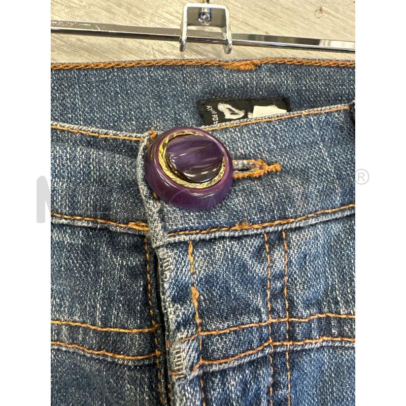 JEANS DONNA D&G BOTTONE VI0OLA TG 40 | Mercatino dell'Usato San giovanni teatino 2