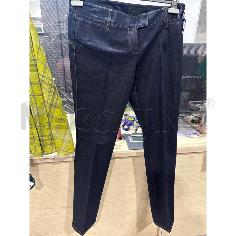 JEANS DONNA KOAN LAVAGGIO SCURO GLITTER DORATI | Mercatino dell'Usato San giovanni teatino 1