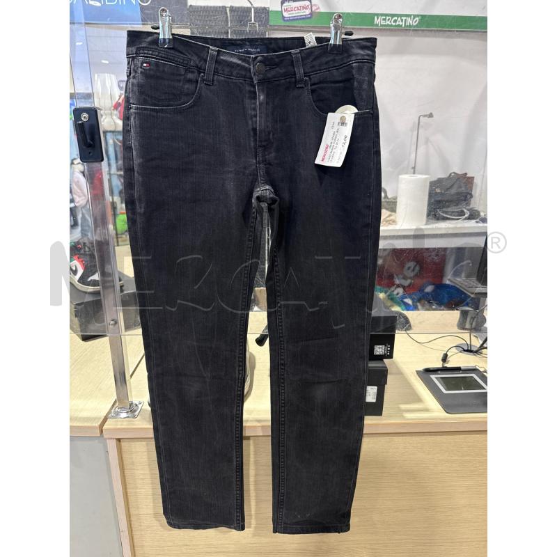 JEANS DONNA TOMMY JEANS NERO  | Mercatino dell'Usato San giovanni teatino 1