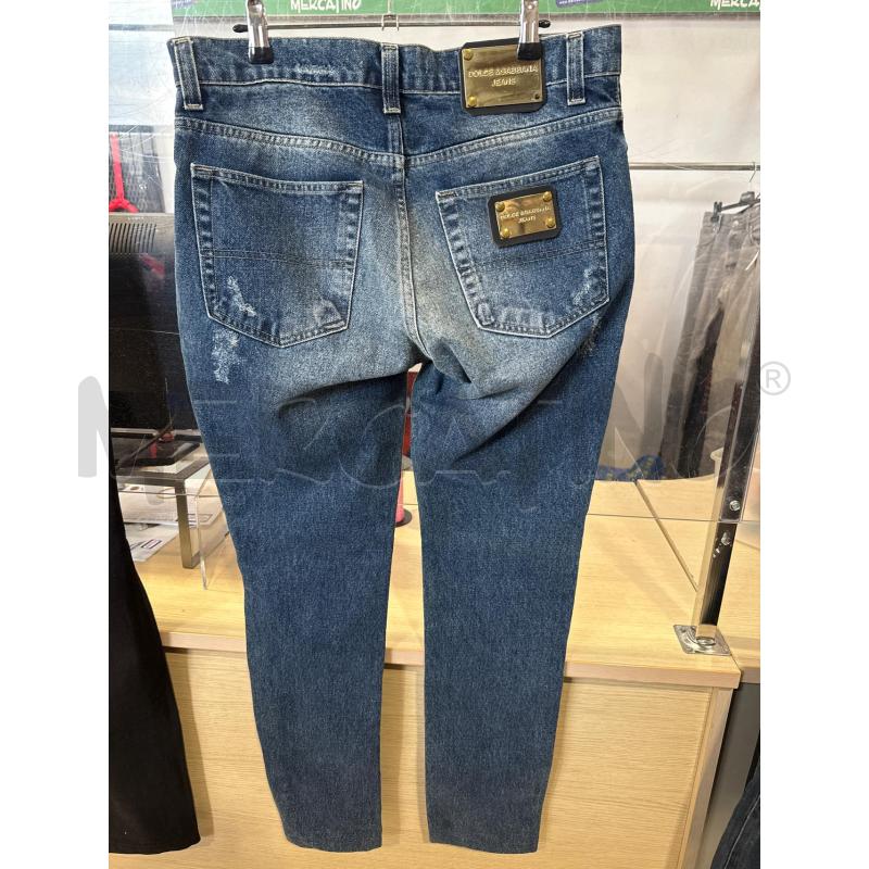 JEANS UOMO DOLCE & GABBANA TARGHETTA DORATA | Mercatino dell'Usato San giovanni teatino 2