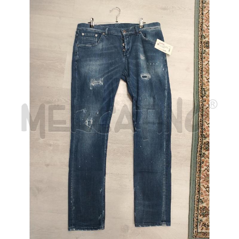 JEANS UOMO DONDUP LAV SCURO STRAPPI  | Mercatino dell'Usato San giovanni teatino 1