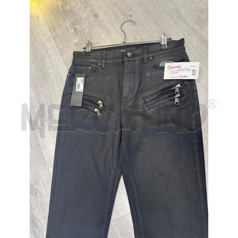 JEANS UOMO KARL LAGERFIELD NERI  | Mercatino dell'Usato San giovanni teatino 3