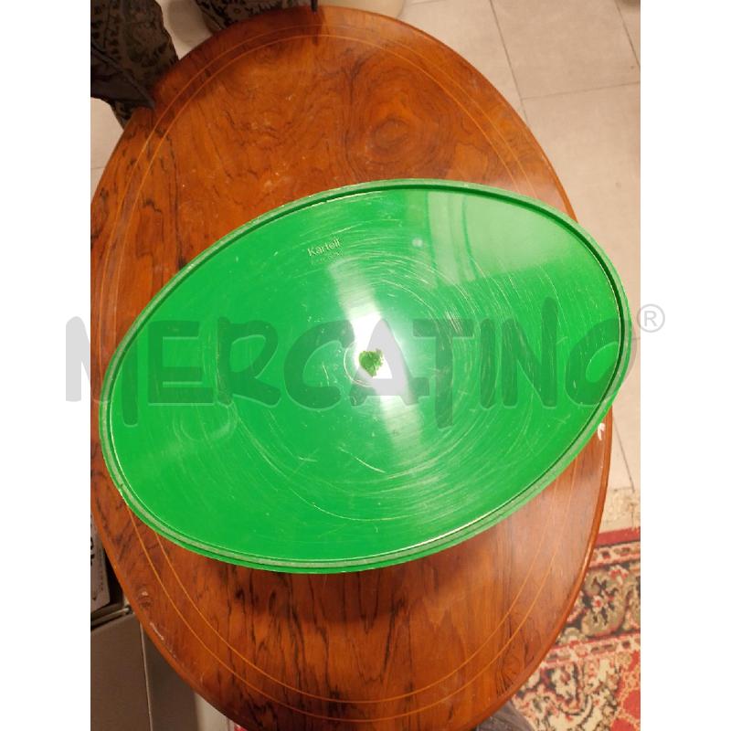 KARTELL VERDE GINO COLOMBINI CESTINO GETTACARTE | Mercatino dell'Usato San giovanni teatino 3