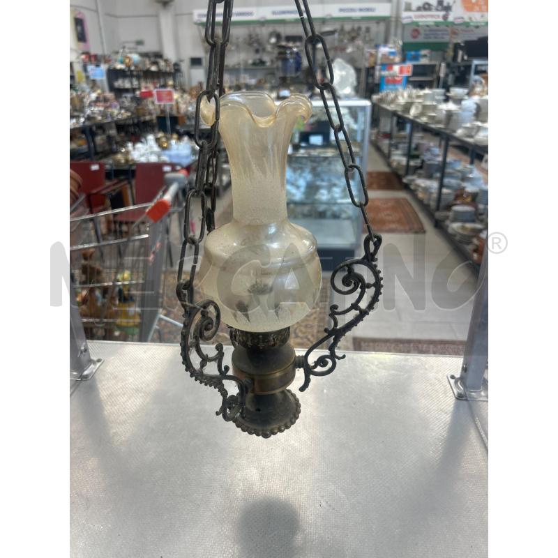 LAMPADARIO 1 LUCE OTTONE | Mercatino dell'Usato San giovanni teatino 1