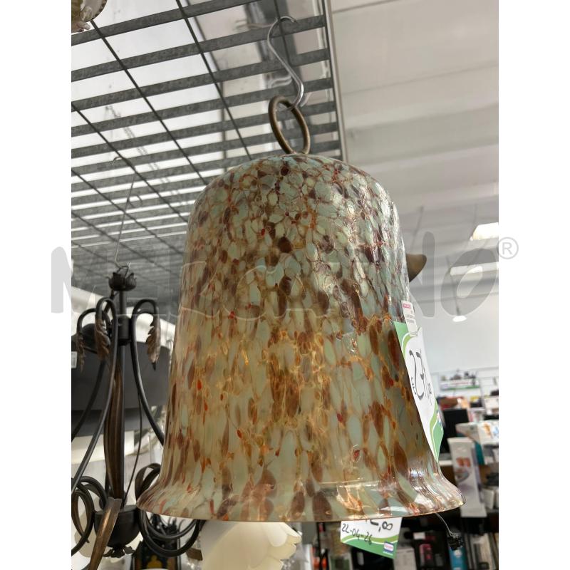 LAMPADARIO CAMPANA VETRO MURANO | Mercatino dell'Usato San giovanni teatino 1