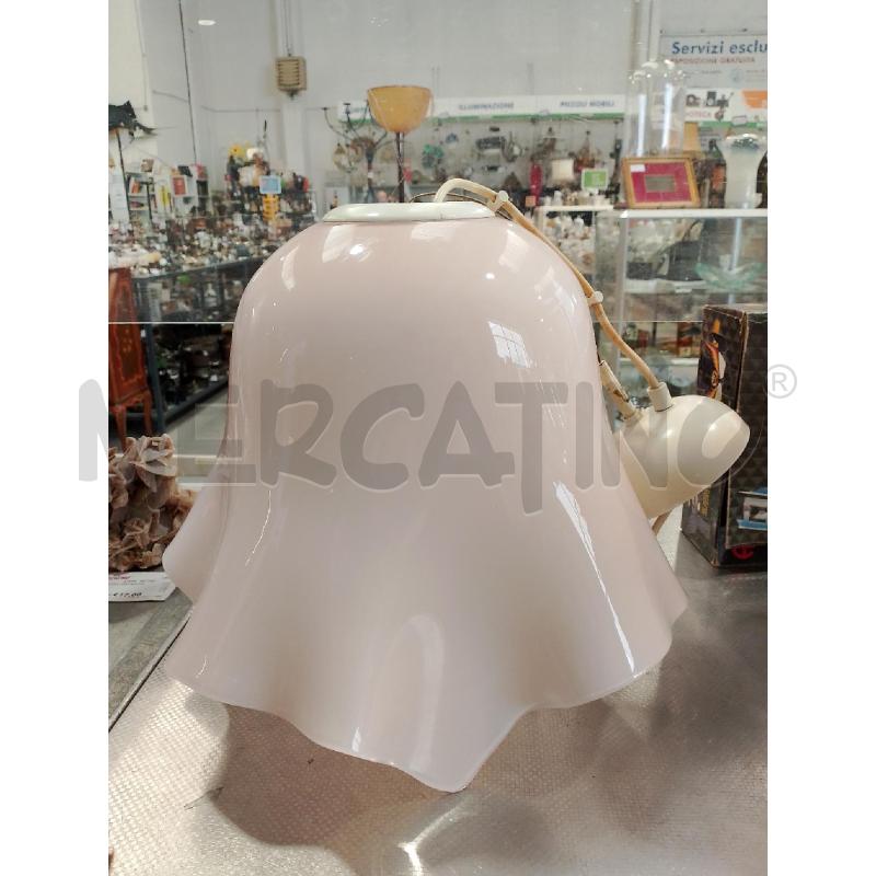 LAMPADARIO FAZZOLETTO ROSA | Mercatino dell'Usato San giovanni teatino 1
