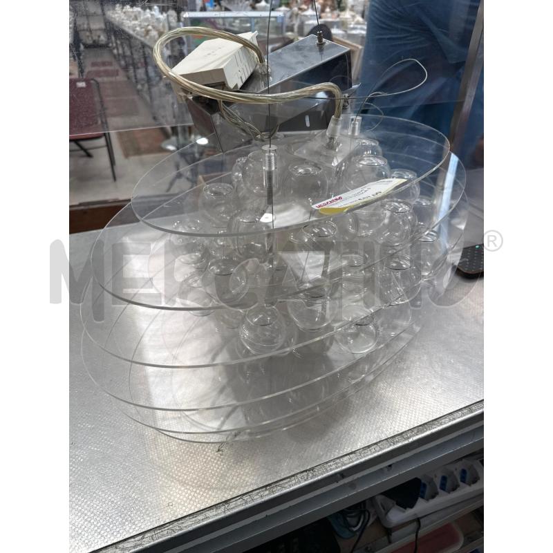 LAMPADARIO PLASTICA SFERE  | Mercatino dell'Usato San giovanni teatino 2