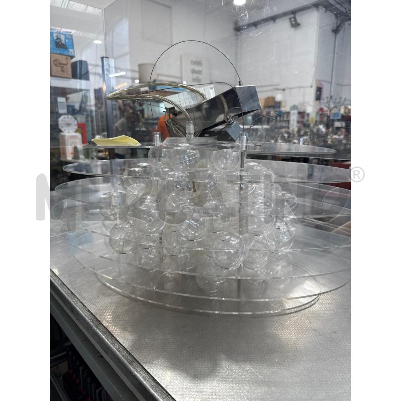LAMPADARIO PLASTICA SFERE  | Mercatino dell'Usato San giovanni teatino 3