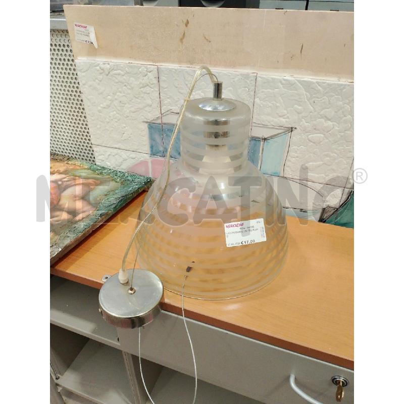 LAMPADARIO VETRO RIGHE | Mercatino dell'Usato San giovanni teatino 1