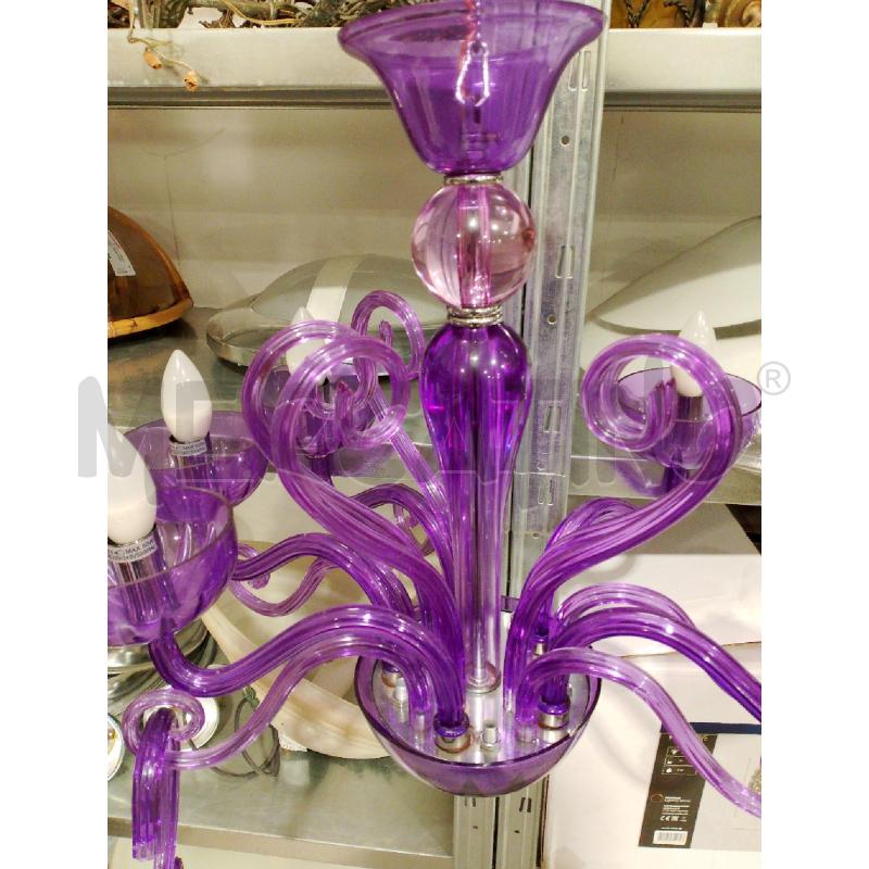 LAMPADARIO VIOLA PLASTICA | Mercatino dell'Usato San giovanni teatino 2