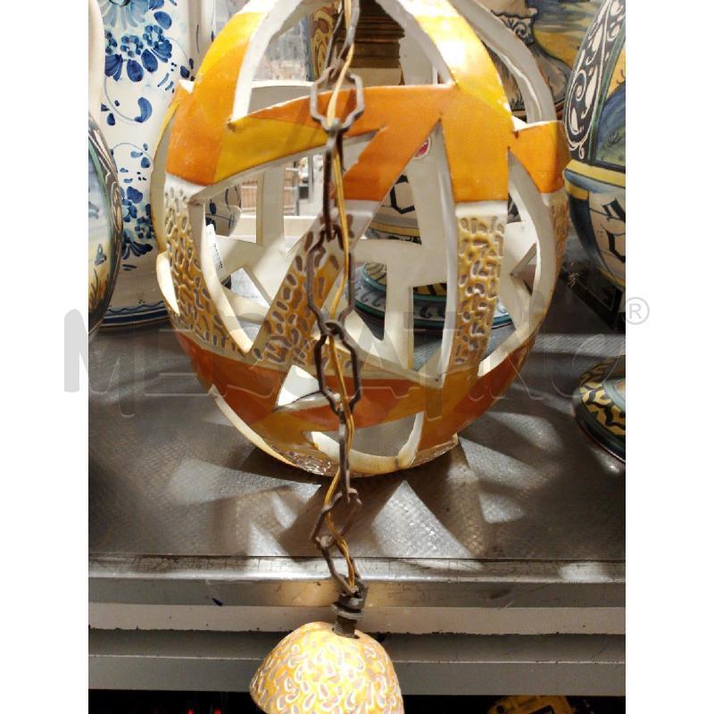 LAMPADARIO ZENITH GIALLO  | Mercatino dell'Usato San giovanni teatino 3