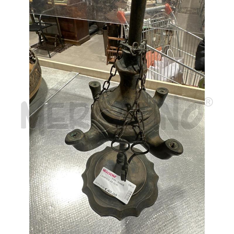 LAMPADA AD OLIO | Mercatino dell'Usato San giovanni teatino 1