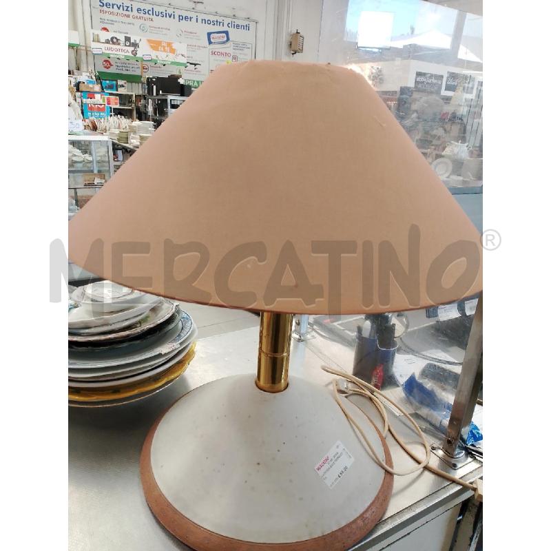 LAMPADA BASE TERRACOTTA  | Mercatino dell'Usato San giovanni teatino 3