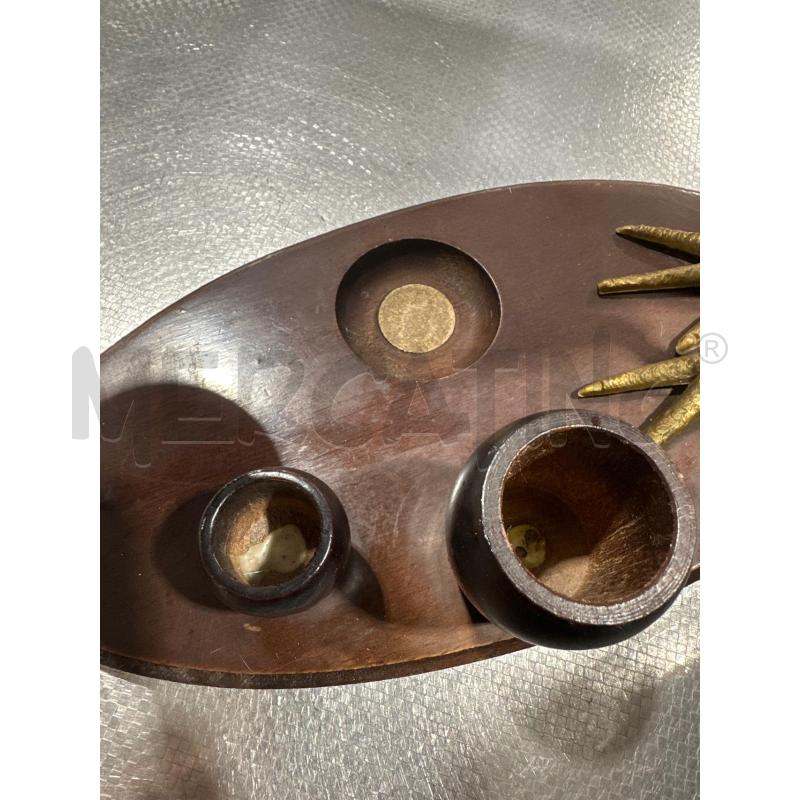 LAMPADA DA TAVOLO ALDO TURA LEGNO AIRONE | Mercatino dell'Usato San giovanni teatino 3