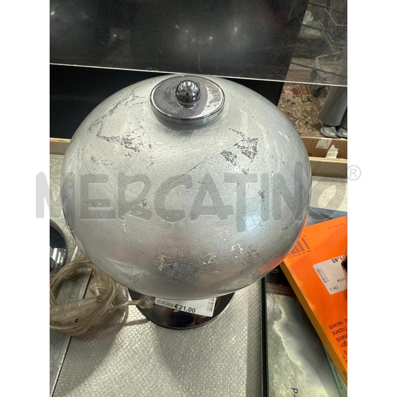 LAMPADA DA TAVOLO ARGENTATA | Mercatino dell'Usato San giovanni teatino 2
