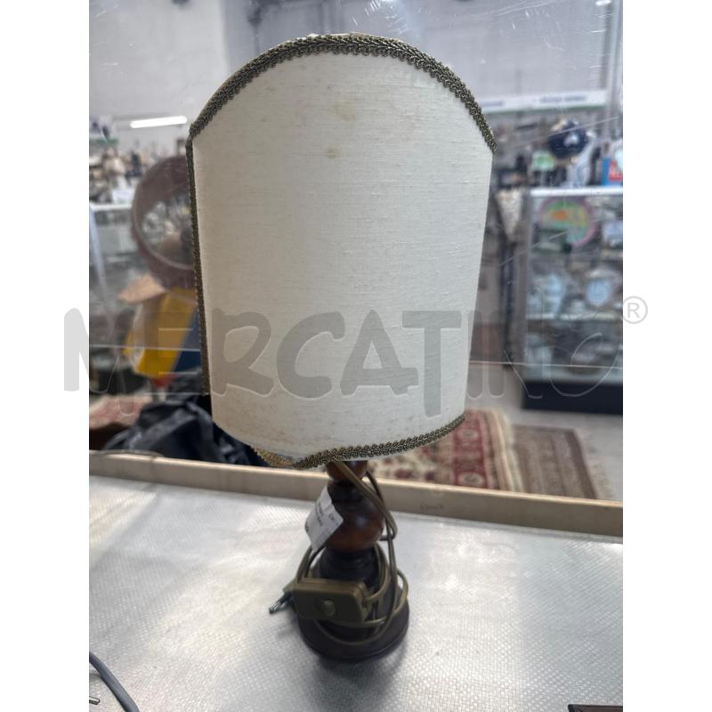 LAMPADA DA TAVOLO BASE LEGNO | Mercatino dell'Usato San giovanni teatino 1
