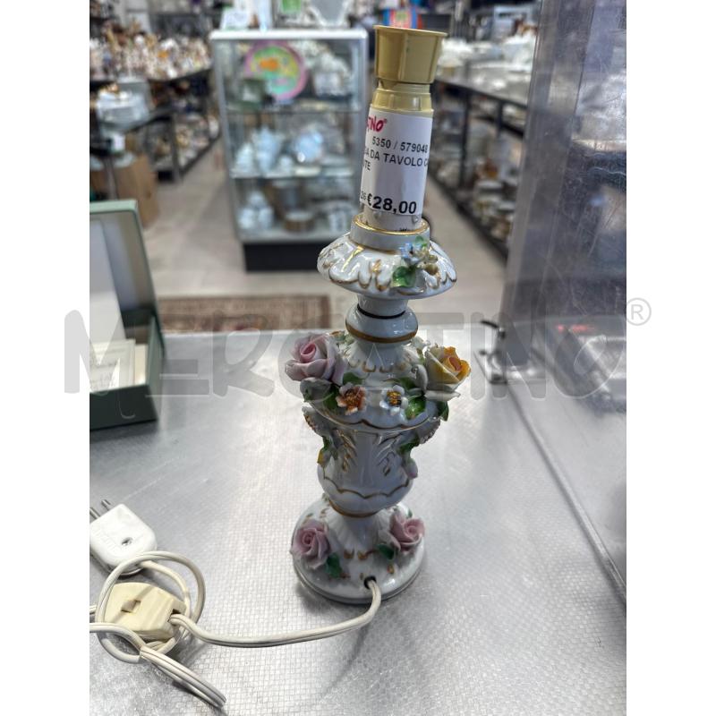 LAMPADA DA TAVOLO CAPODIMONTE | Mercatino dell'Usato San giovanni teatino 1