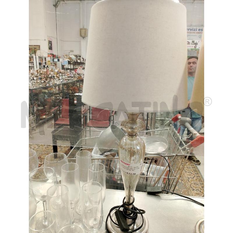 LAMPADA DA TAVOLO MAISON DU MONDE VETRO | Mercatino dell'Usato San giovanni teatino 2