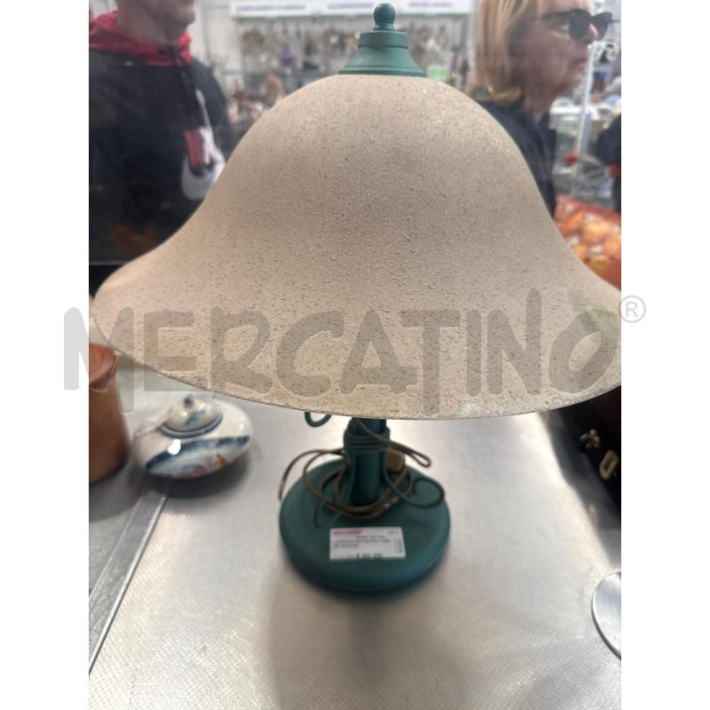 LAMPADA DA TAVOLO VERDE GRANDE | Mercatino dell'Usato San giovanni teatino 1