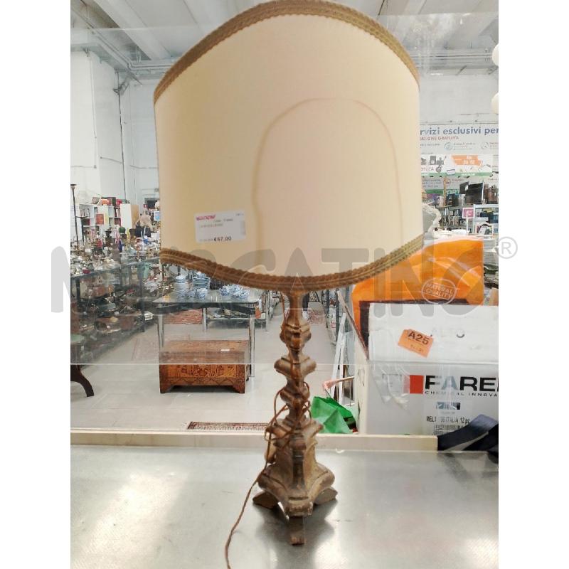 LAMPADA LEGNO | Mercatino dell'Usato San giovanni teatino 1