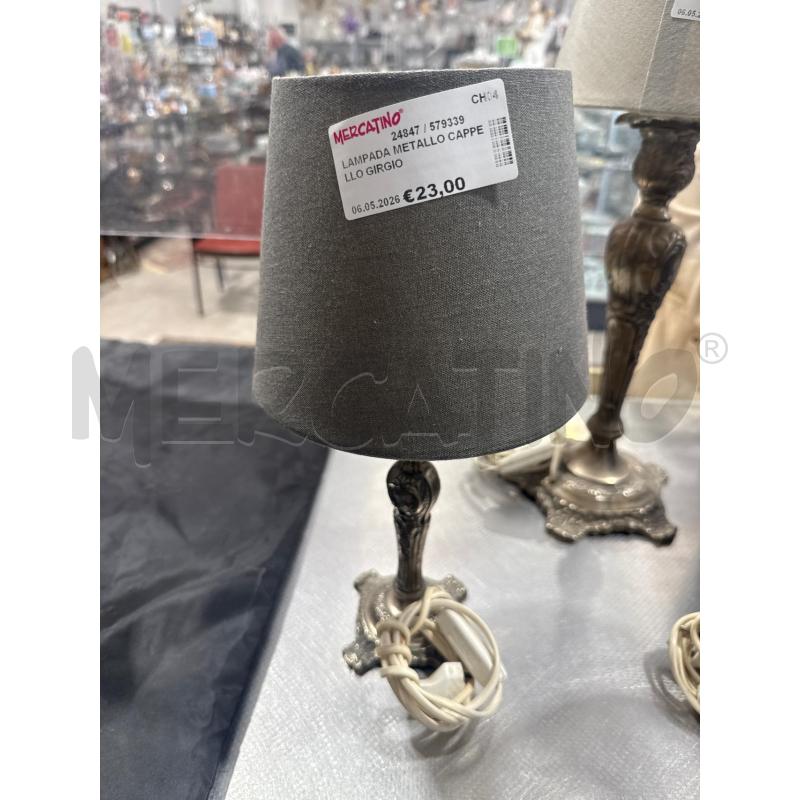 LAMPADA METALLO CAPPELLO GIRGIO | Mercatino dell'Usato San giovanni teatino 1