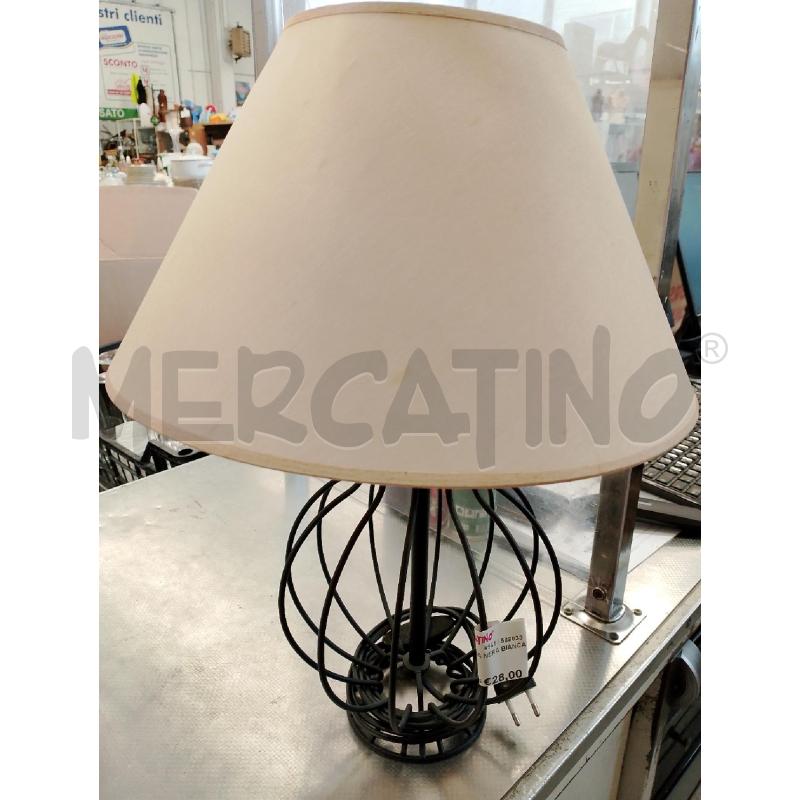 LAMPADA NERA BIANCA | Mercatino dell'Usato San giovanni teatino 1