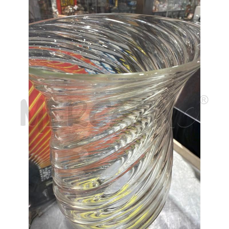 LAMPADA TAVOLO VETRO GIALLO 40CM MURANO | Mercatino dell'Usato San giovanni teatino 4
