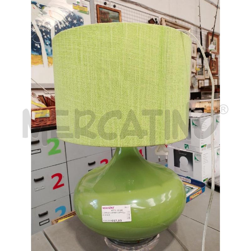 LAMPADA VERDE CAPPELLO VERDE | Mercatino dell'Usato San giovanni teatino 1
