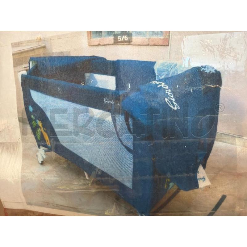 LETTINO CAMPEGGIO GIORDANI DE LUXE BLU | Mercatino dell'Usato San giovanni teatino 1