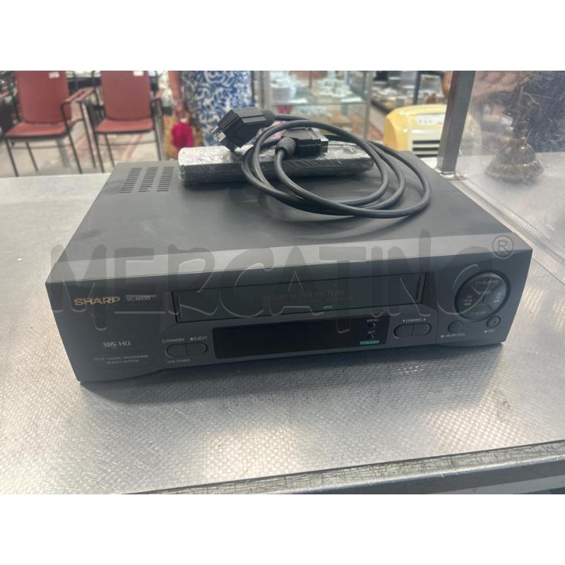 LETTORE VHS SHARP VC-M330 | Mercatino dell'Usato San giovanni teatino 1