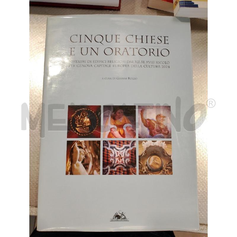 LIBRO CINQUE CHIESE E UN ORATORIO | Mercatino dell'Usato San giovanni teatino 1